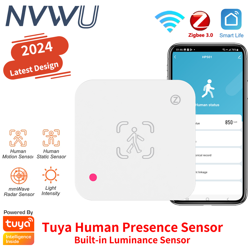 Smart Home Assistant - Tuya Zigbee WiFi Human Presence Sensor