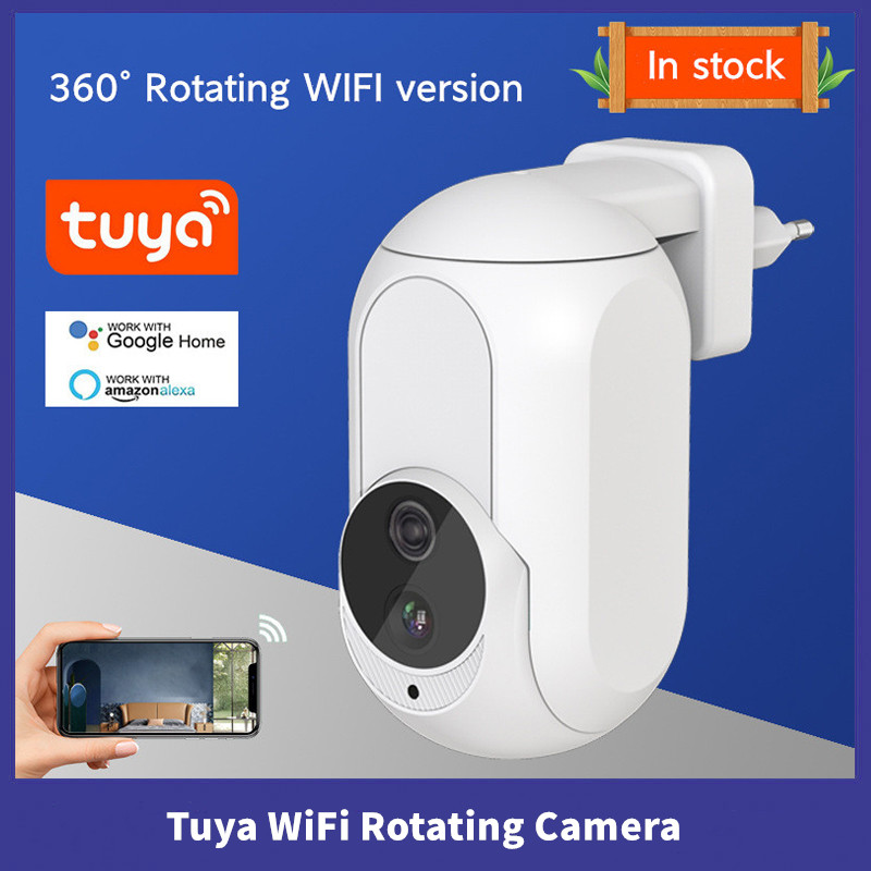 Smart Home Google Nest - Tuya Wall Plug In Camera Wifi