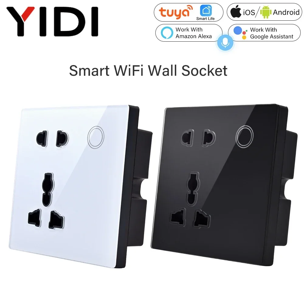 Smart Home Features - Customized Smart WiFi Wall Socket UK