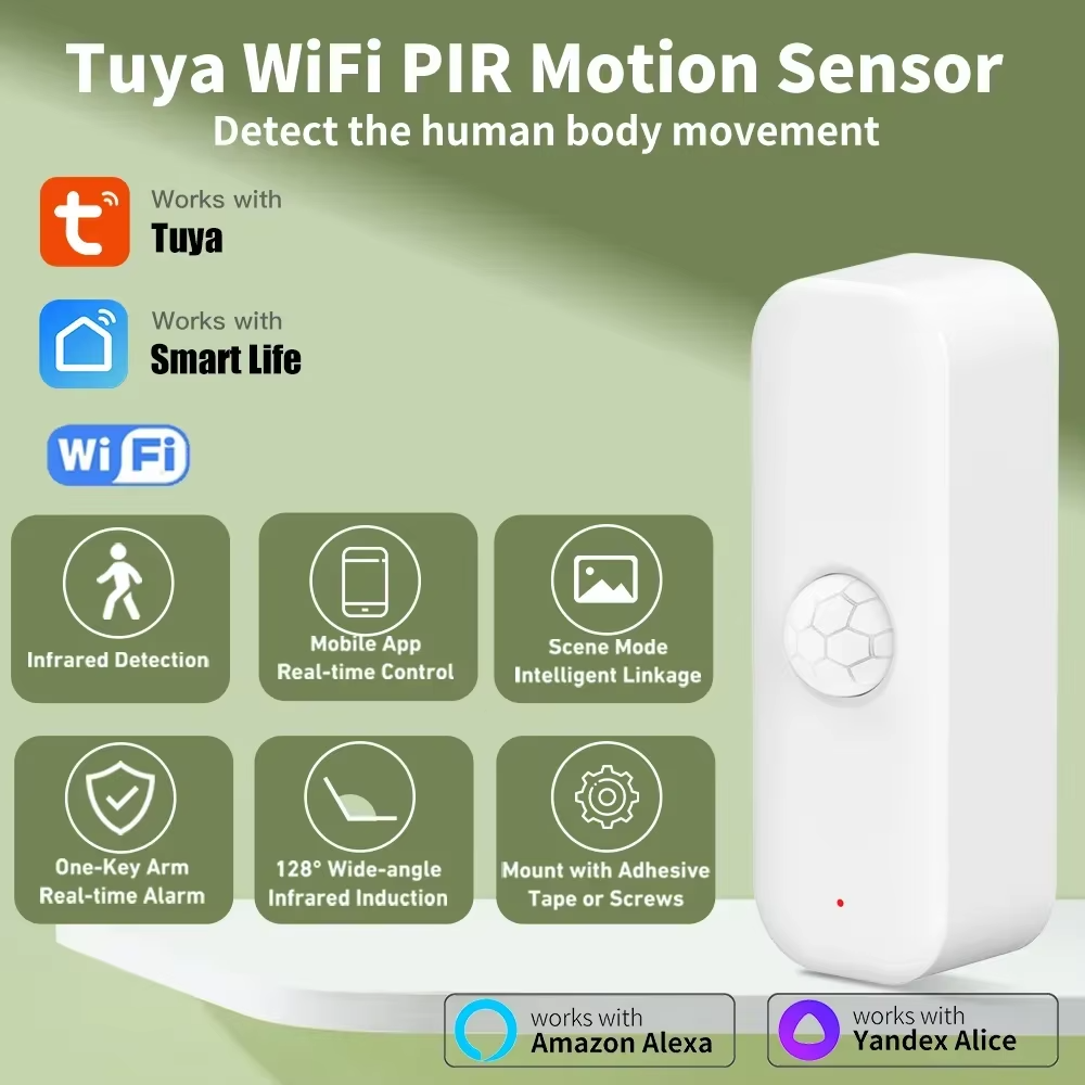 Smart Home Web - Tuya WiFI PIR Motion Sensor Smart