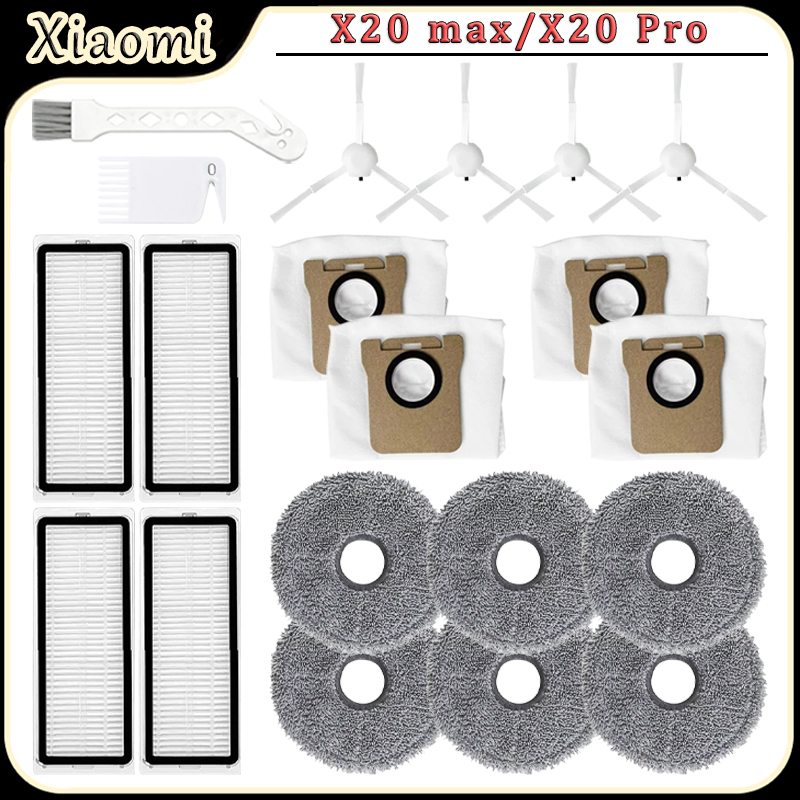 Robot Vacuum - Replacement Parts Kit For Xiaomi X20