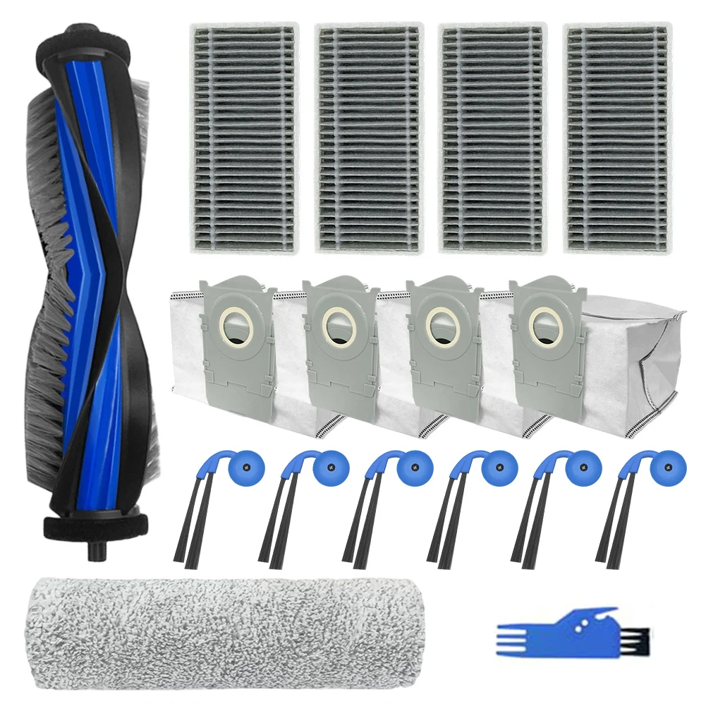 Robot Vacuum - Main Roller Brush Side Filter Dust