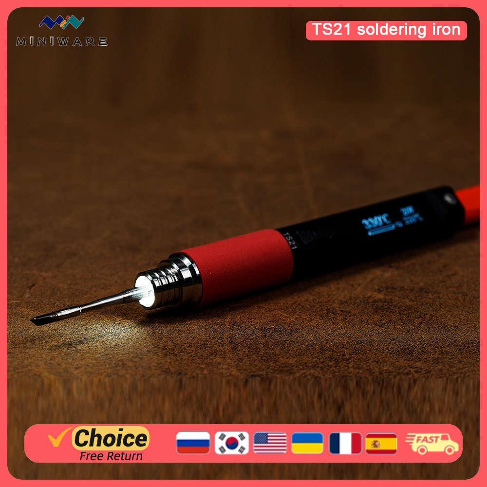 Smart Home Device - MINIWARE TS21 100W Soldering Iron, PD3.1