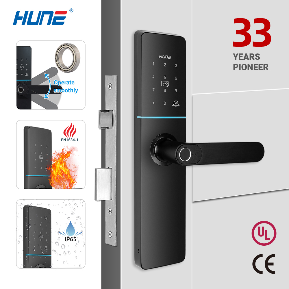 Smart Door Lock - Wear-resistant Durable Dustproof Google Assistant IP65
