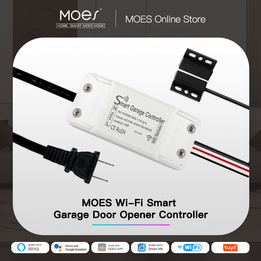 Smart Home Matter - MOES Tuya WiFi Smart Garage Door
