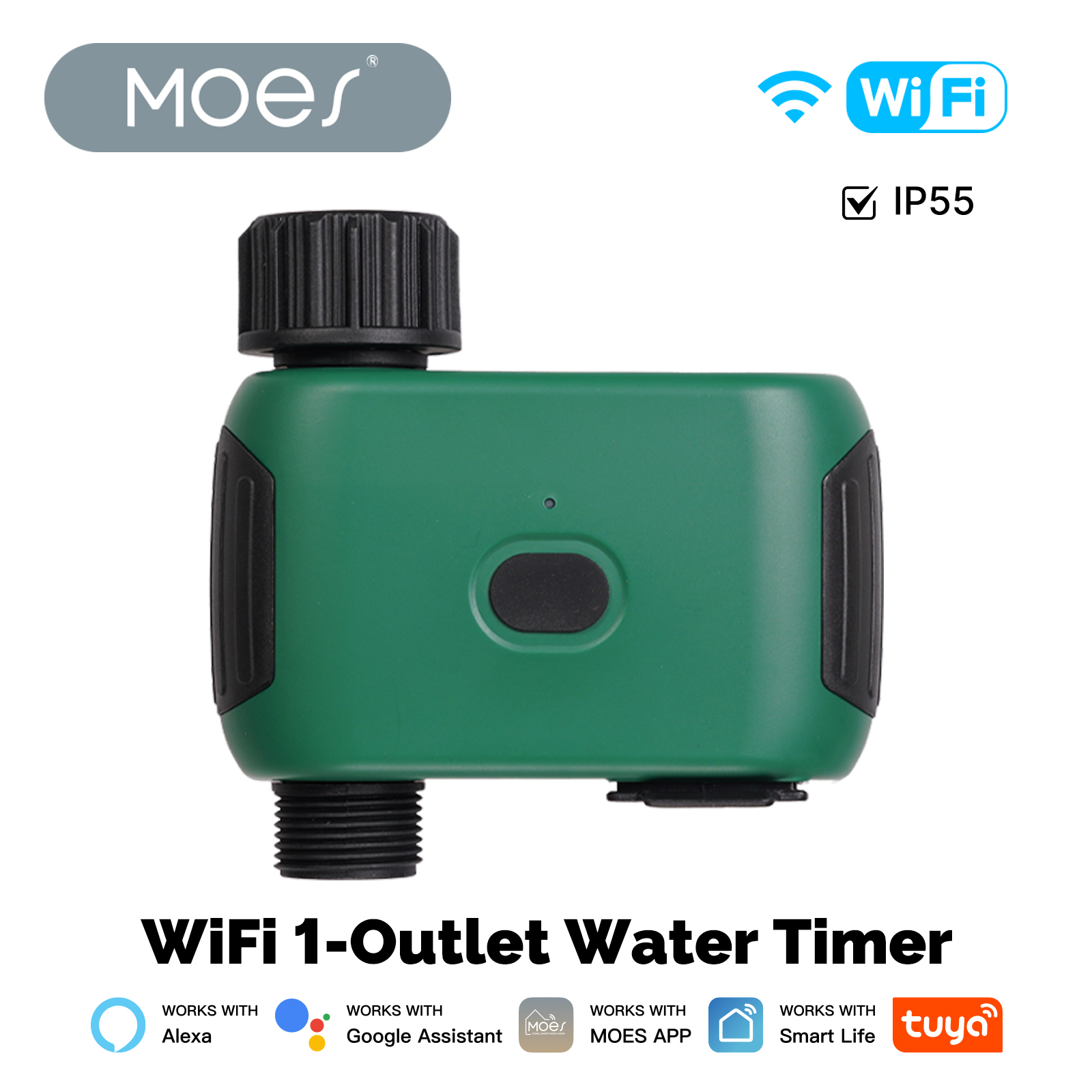 Smart Home Assistant - MOES Tuya Smart WiFi 1 Outlet