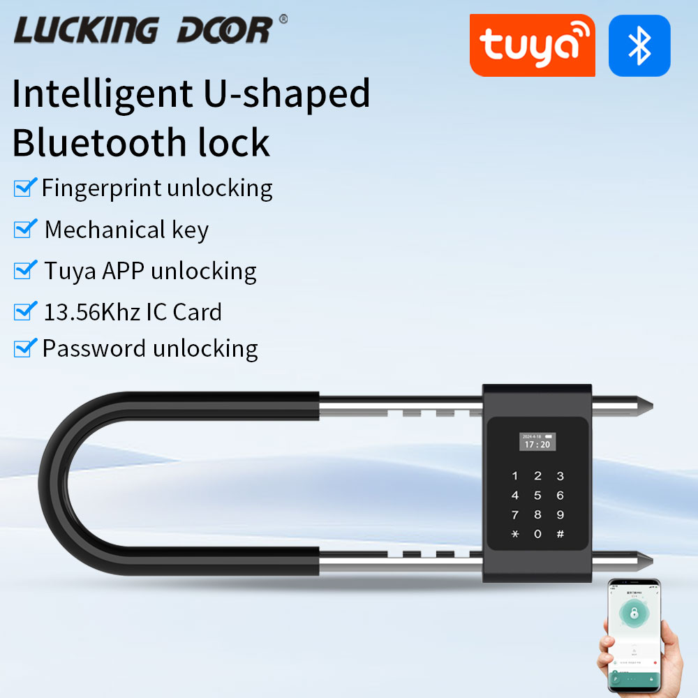 Smart Door Lock - Smart Electronic Biometric Fingerprint Lock Tuya
