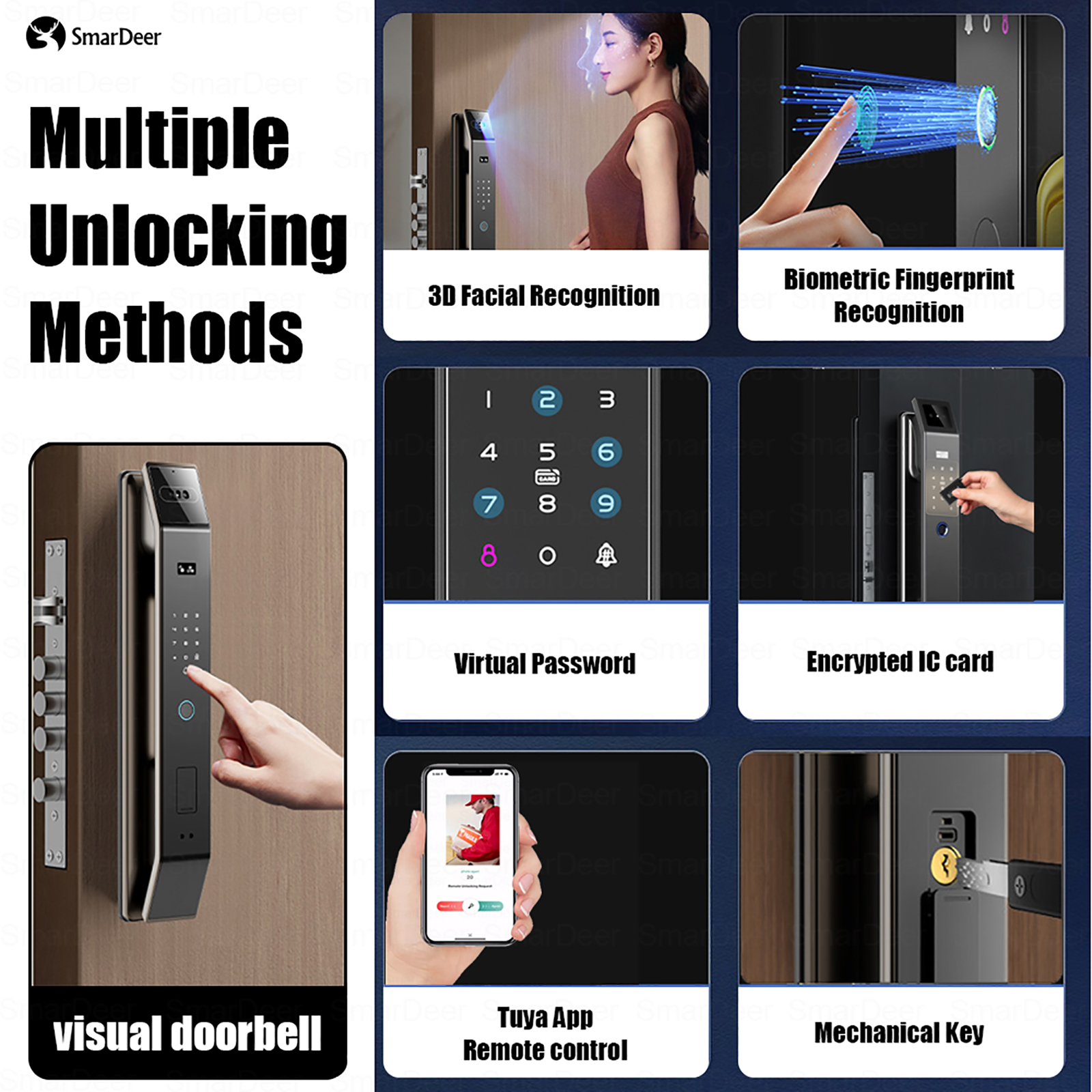 SmaerDeer Smart lock with Came - Video Doorbell incelemesi ve fiyatı