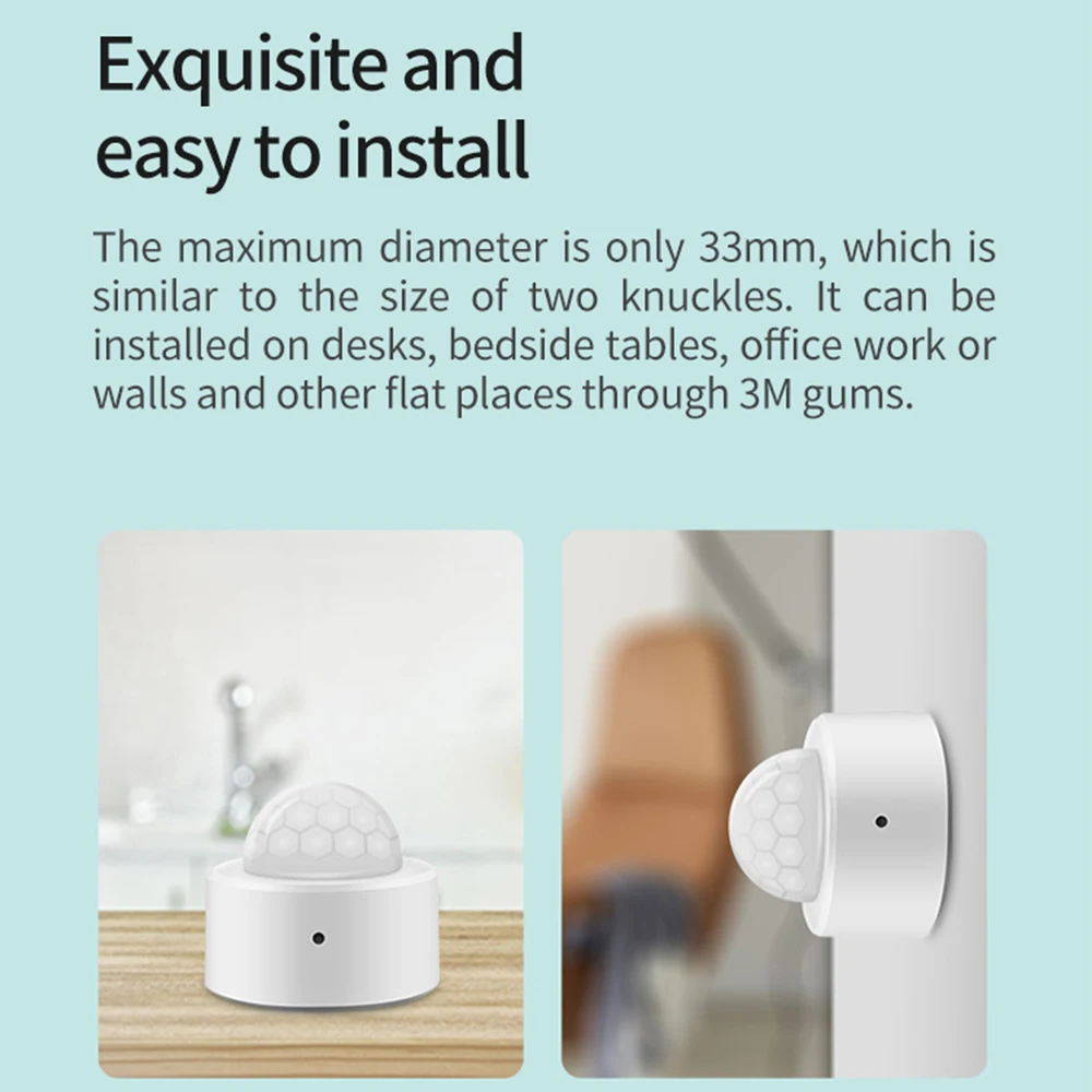 Haozee 2 in 1 Zigbee Mini PIR  - Zigbee Motion Sensor incelemesi ve fiyatı