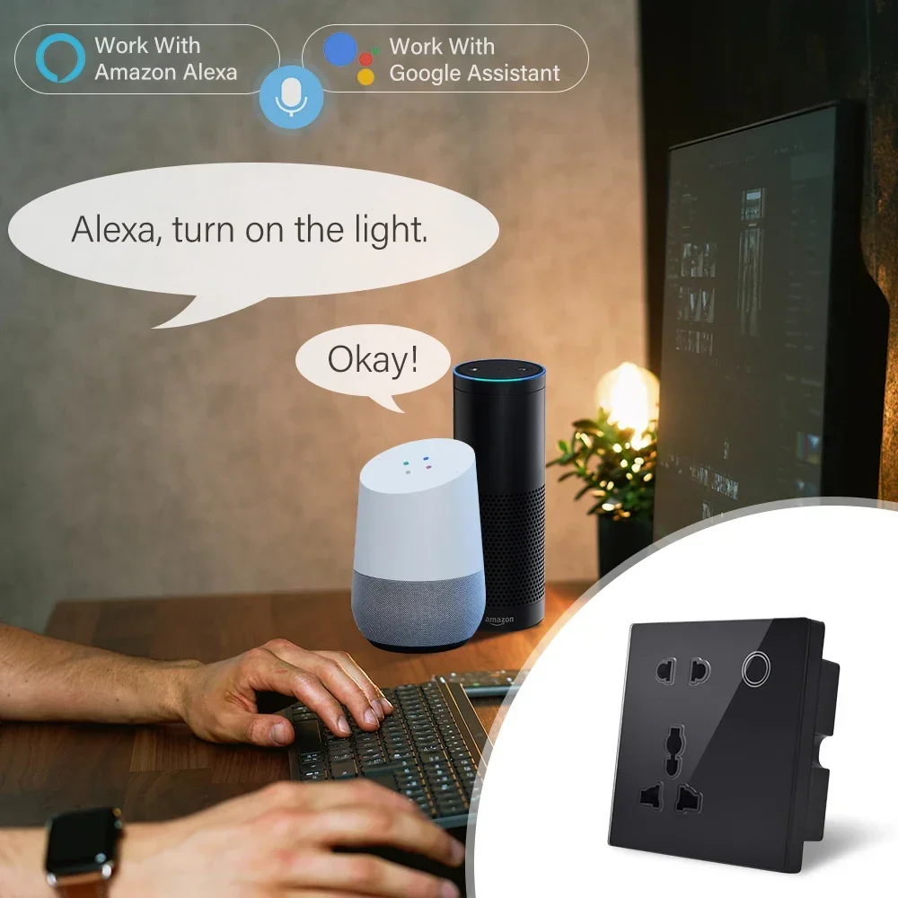 Customized Smart WiFi Wall Soc - Smart Home Features incelemesi ve fiyatı