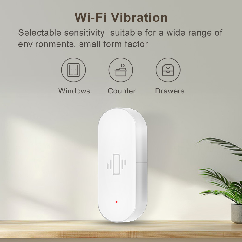Tuya WiFi Vibration Sensor, Se - Smart Home Features incelemesi ve fiyatı