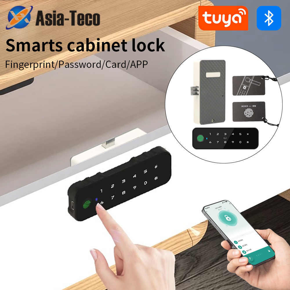 Tuya Bluetooth Smart Wood Cabi - Smart Door Lock incelemesi ve fiyatı