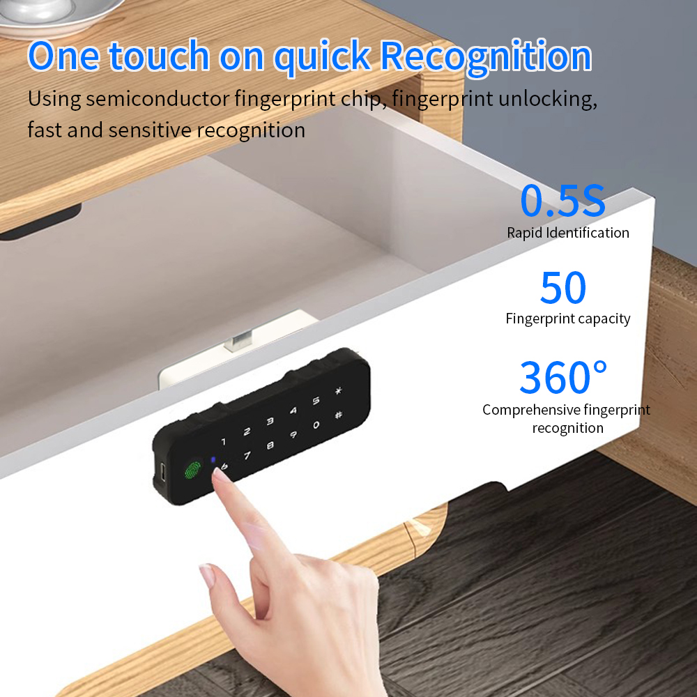 Tuya Bluetooth Smart Wood Cabi - Smart Door Lock incelemesi ve fiyatı