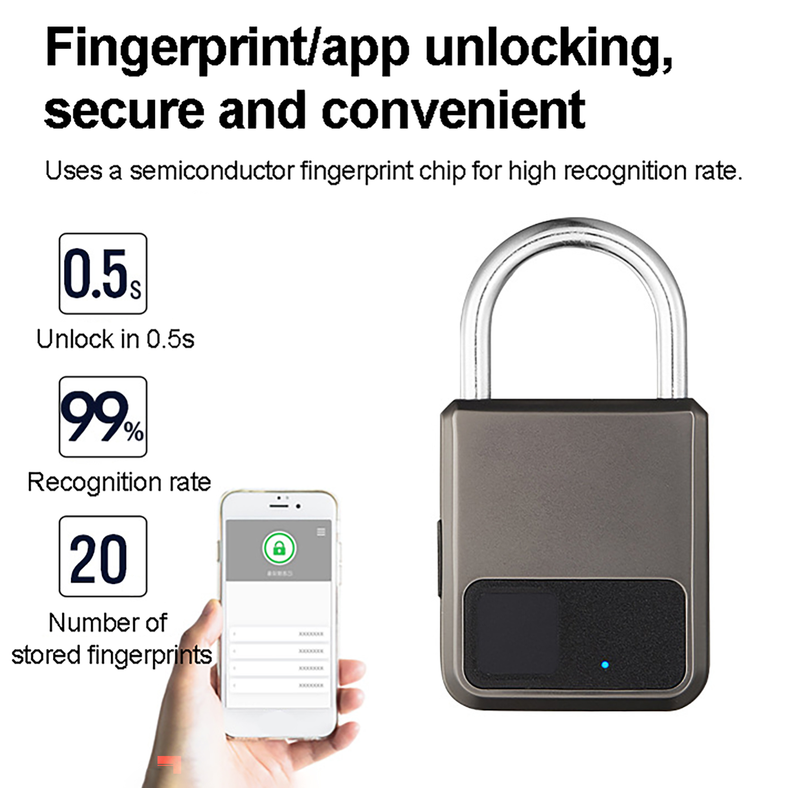 Tuya Smart Padlock 20 Number F - Smart Door Lock incelemesi ve fiyatı