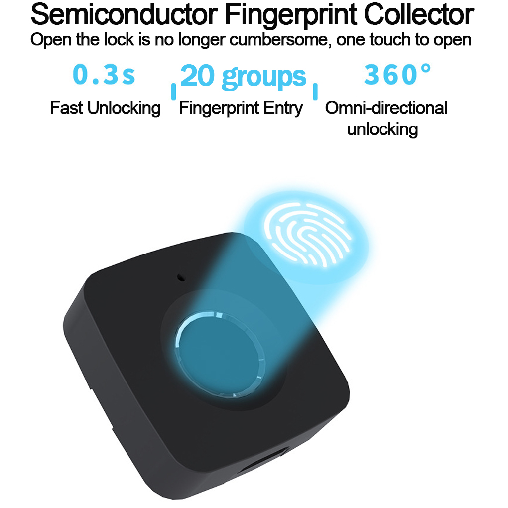 Fingerprint Lock Keyless Cabin - Smart Door Lock incelemesi ve fiyatı