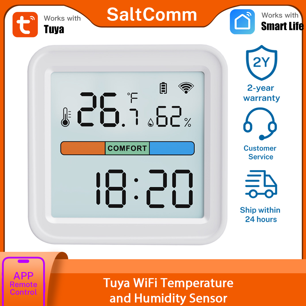 Tuya New WiFi Temperature Humi - Smart Home Assistant incelemesi ve fiyatı