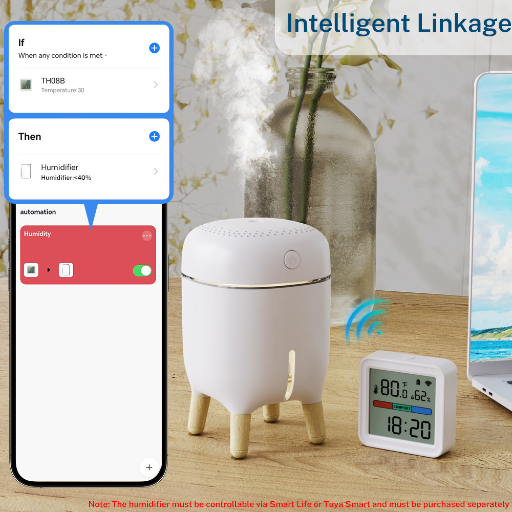 Tuya New WiFi Temperature Humi - Smart Home Assistant incelemesi ve fiyatı