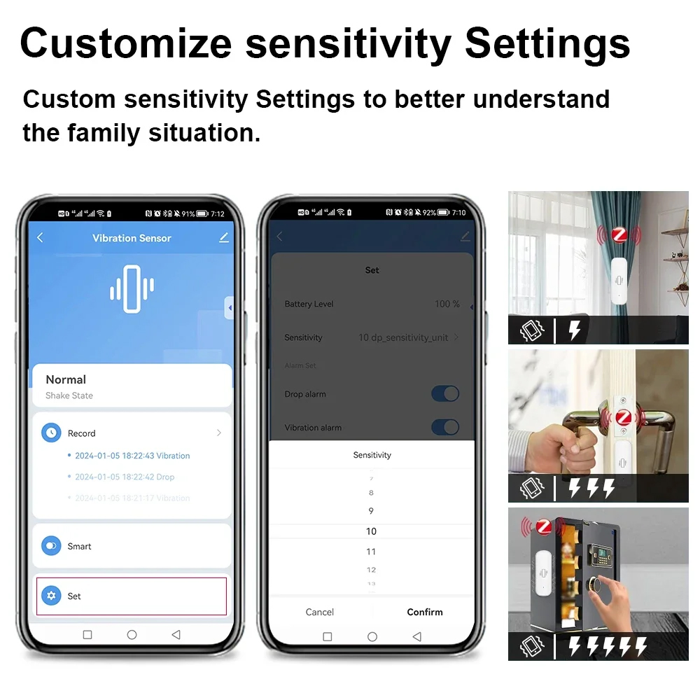 Smart Vibration Sensor ZigBee  - Zigbee Motion Sensor incelemesi ve fiyatı