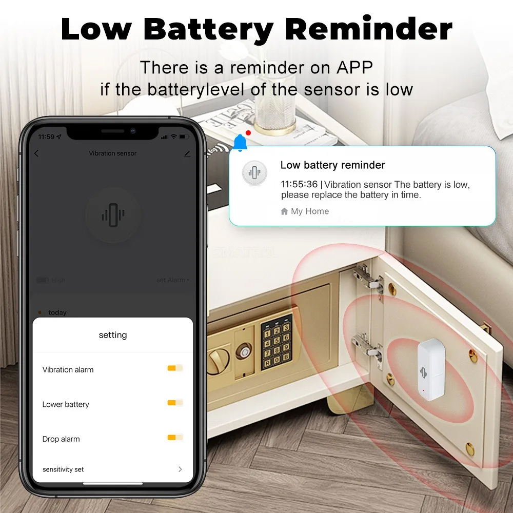 Smart Vibration Sensor ZigBee  - Zigbee Motion Sensor incelemesi ve fiyatı