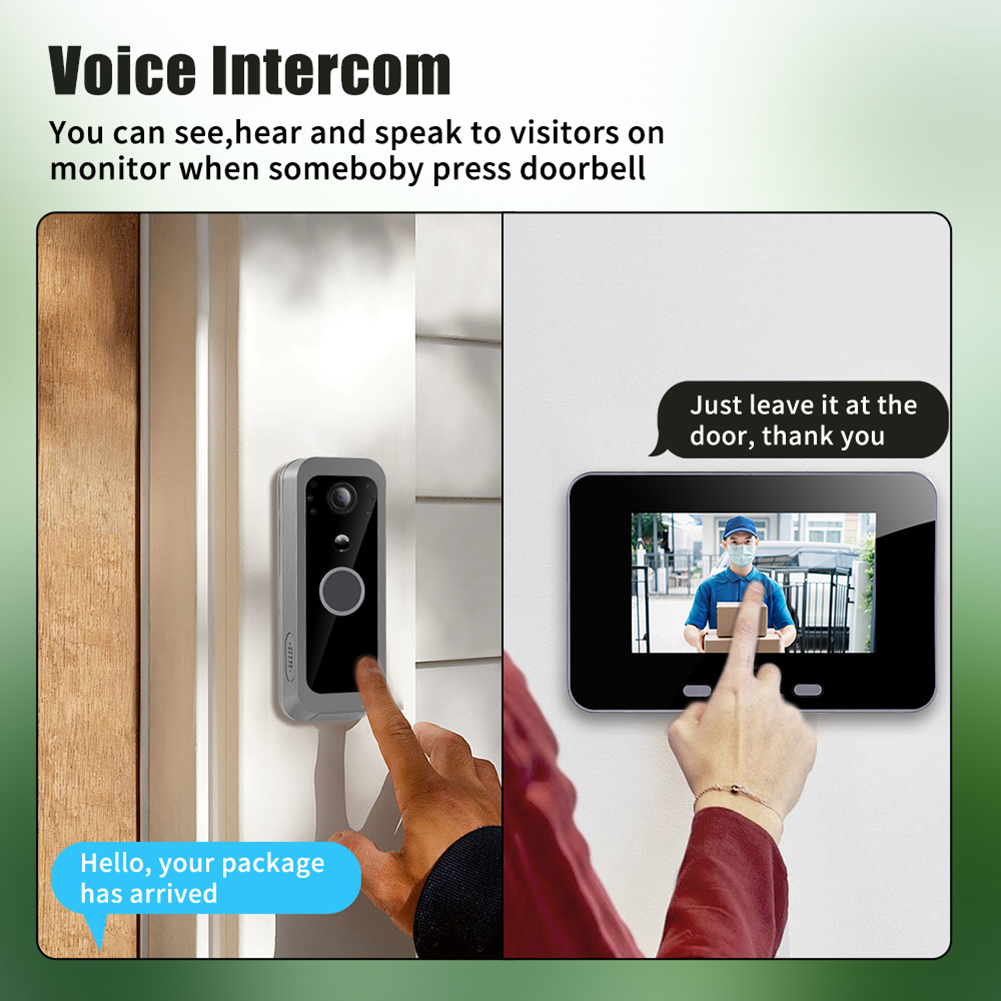 2.4G Wireless Visual Intercom  - Video Doorbell incelemesi ve fiyatı