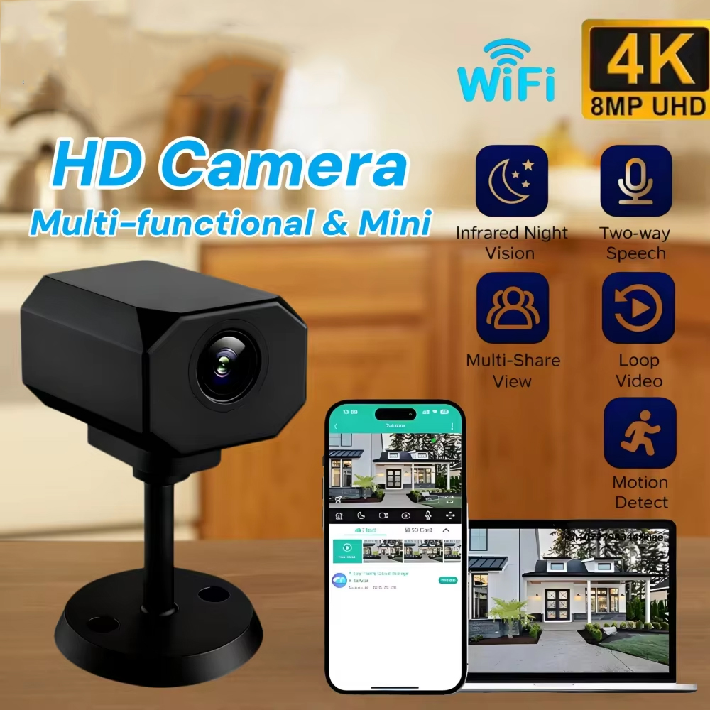 4K HD WiFi Security Camera for - Smart Home App incelemesi ve fiyatı