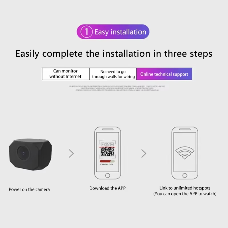 4K HD WiFi Security Camera for - Smart Home App incelemesi ve fiyatı