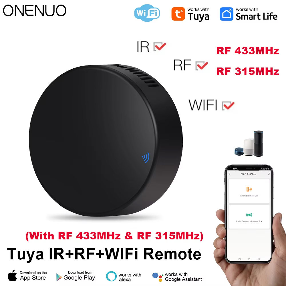 Tuya WiFi RF IR Remote Control - Smart Home Features incelemesi ve fiyatı