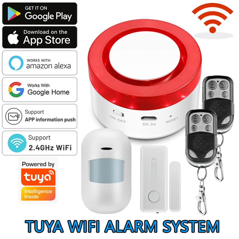 WiFi Tuya Home Alarm System 12 - Home Automation Kit incelemesi ve fiyatı