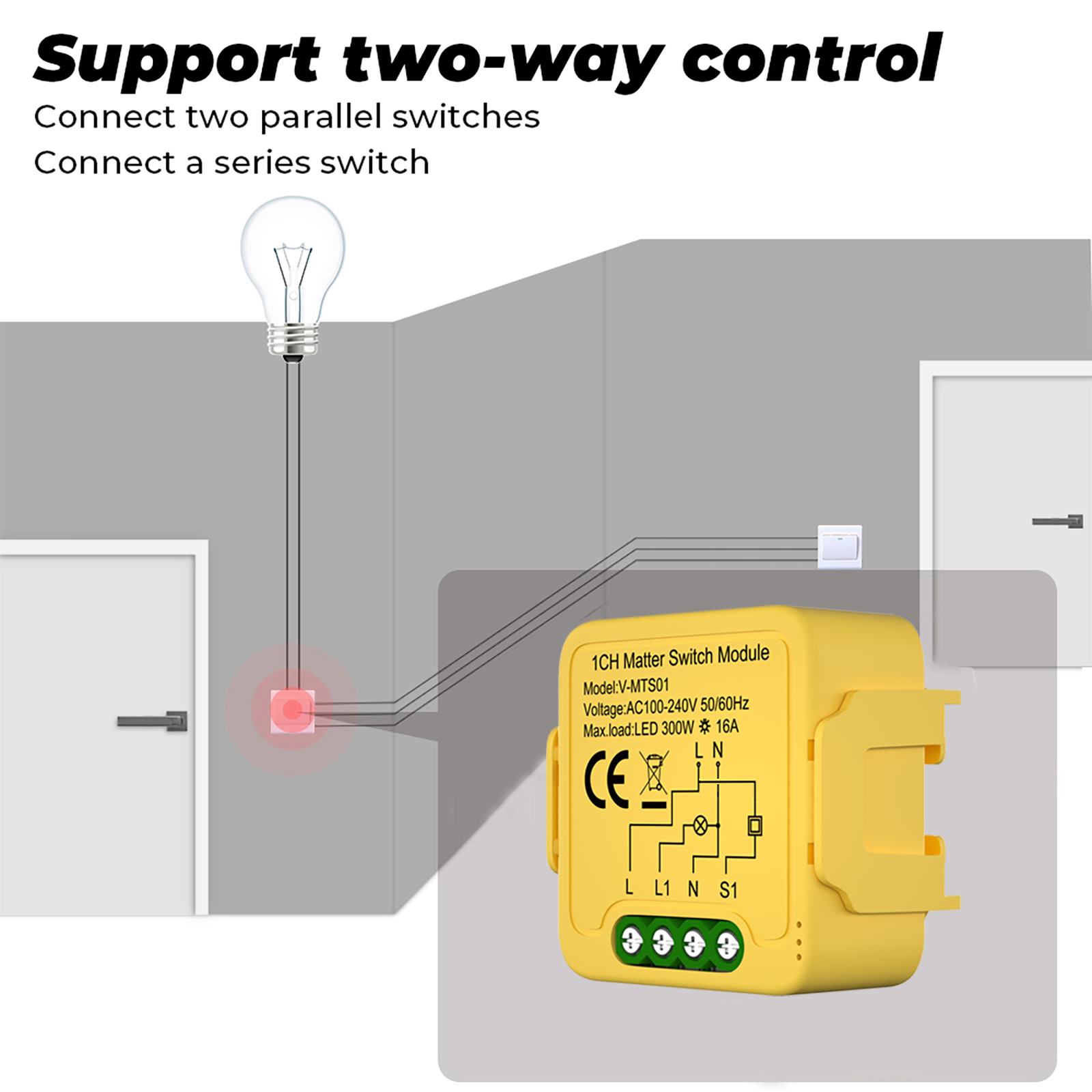 Matter Smart Switch Module WIF - Smart Home Matter incelemesi ve fiyatı