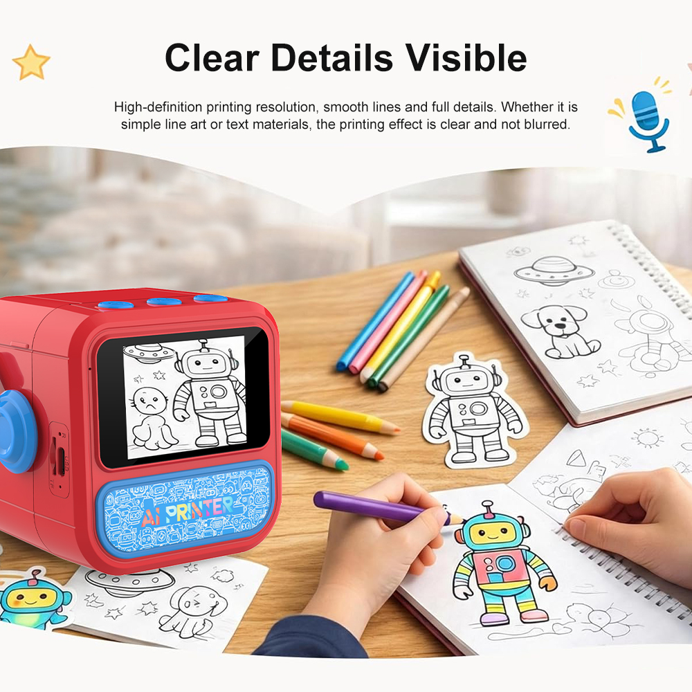 Smart AI Voice Mini Thermal Pr - Smart Home Features incelemesi ve fiyatı