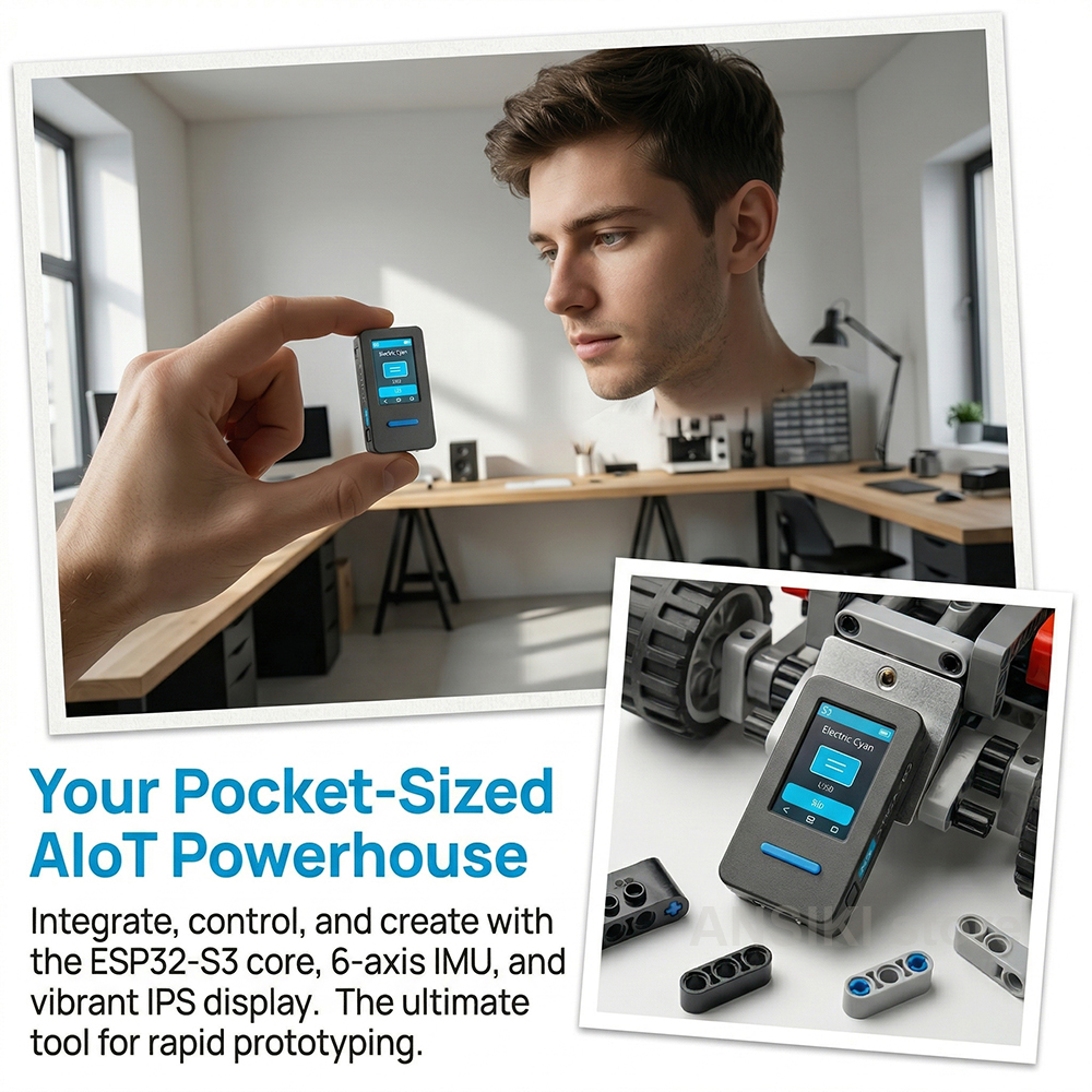 M5Stack M5StickS3 ESP32-S3 IoT - Smart Home Matter incelemesi ve fiyatı