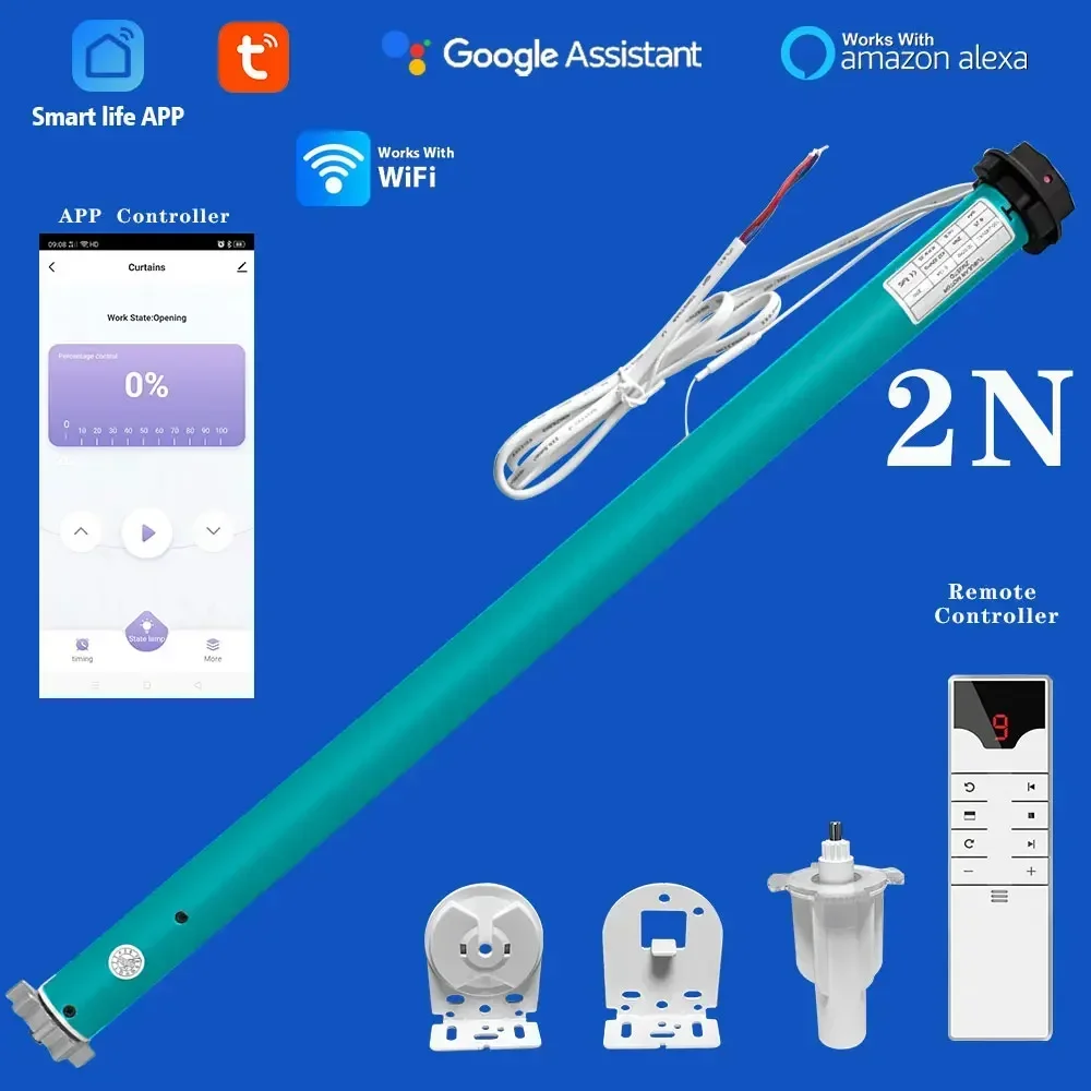 SZMYQ 25mm 2N Tuya Smart Curta - Smart Home App incelemesi ve fiyatı