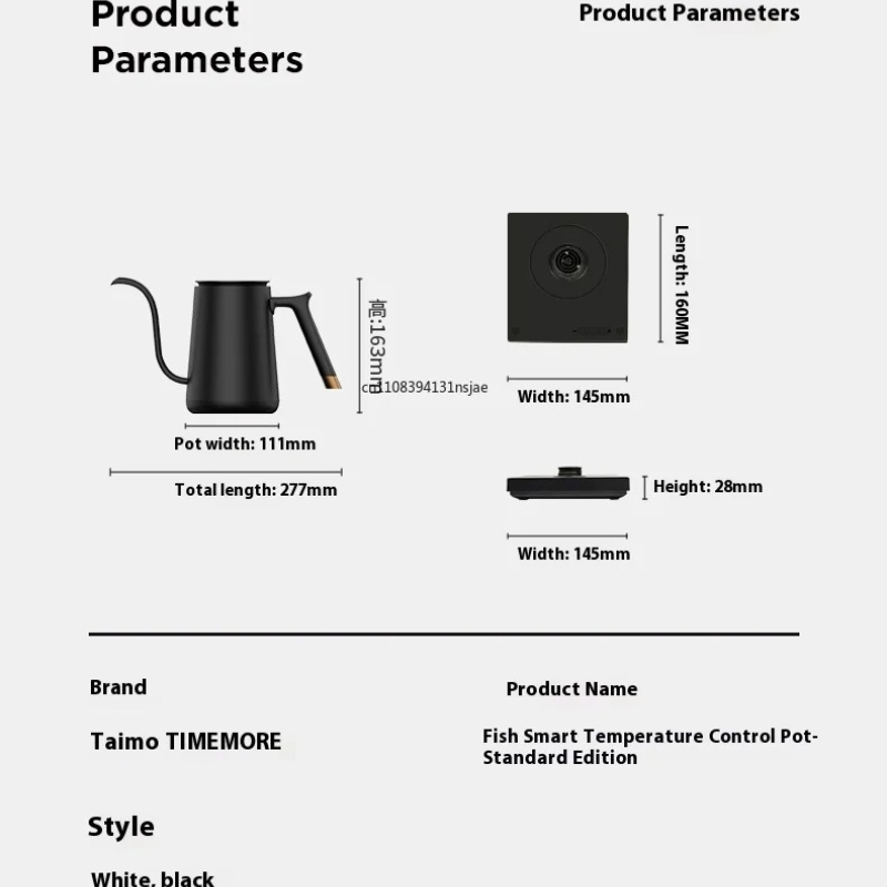 2026 Timemore Fish Smart Elect - Home Smart Kettle incelemesi ve fiyatı