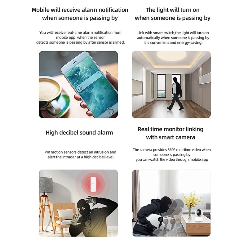 Tuya WiFi Zigbee PIR Motion Se - Zigbee Motion Sensor incelemesi ve fiyatı
