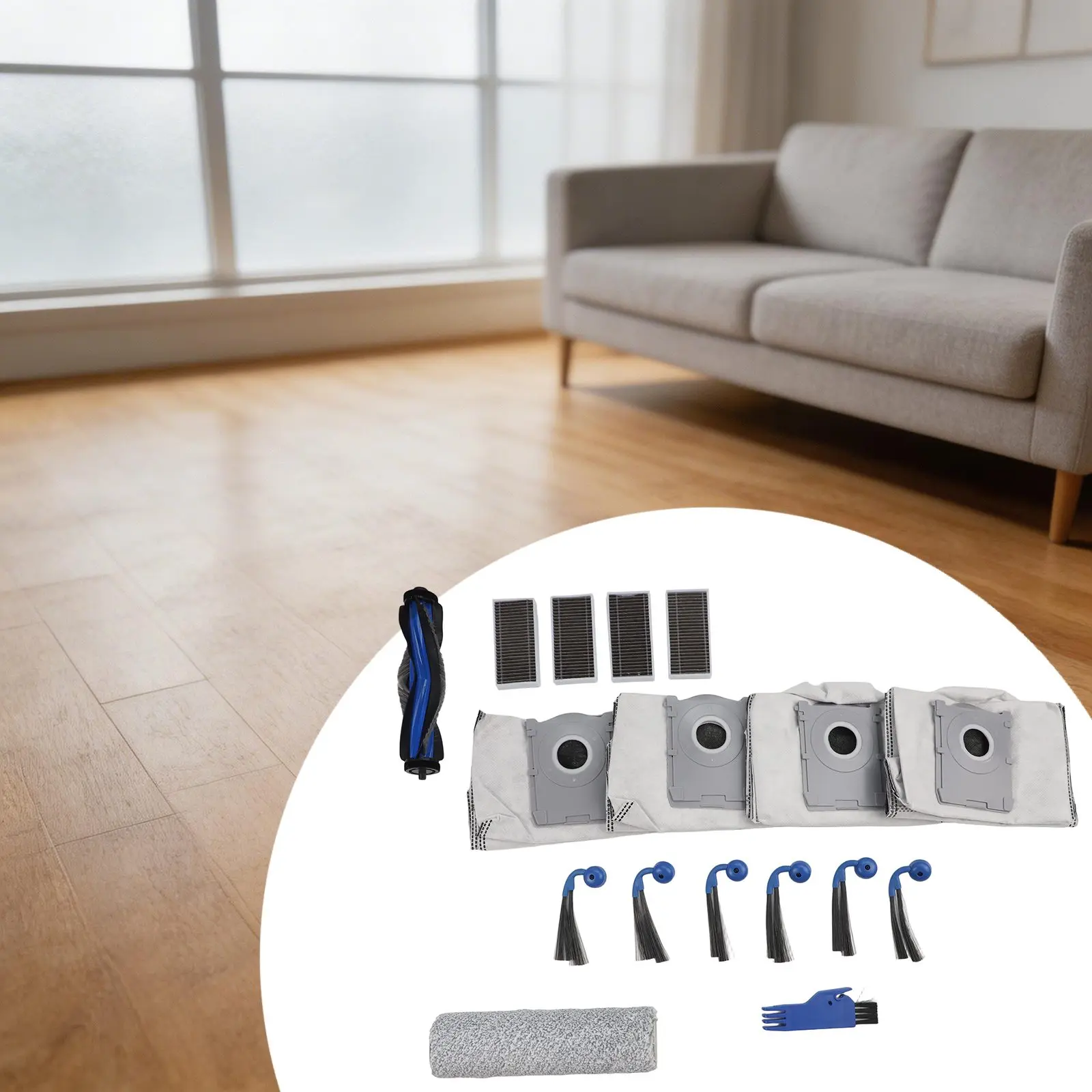 Main Roller Brush Side Filter  - Robot Vacuum incelemesi ve fiyatı
