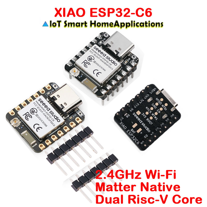 10Pcs/1pc  XIAO ESP32-C6 Devel - Smart Home Arduino Project incelemesi ve fiyatı