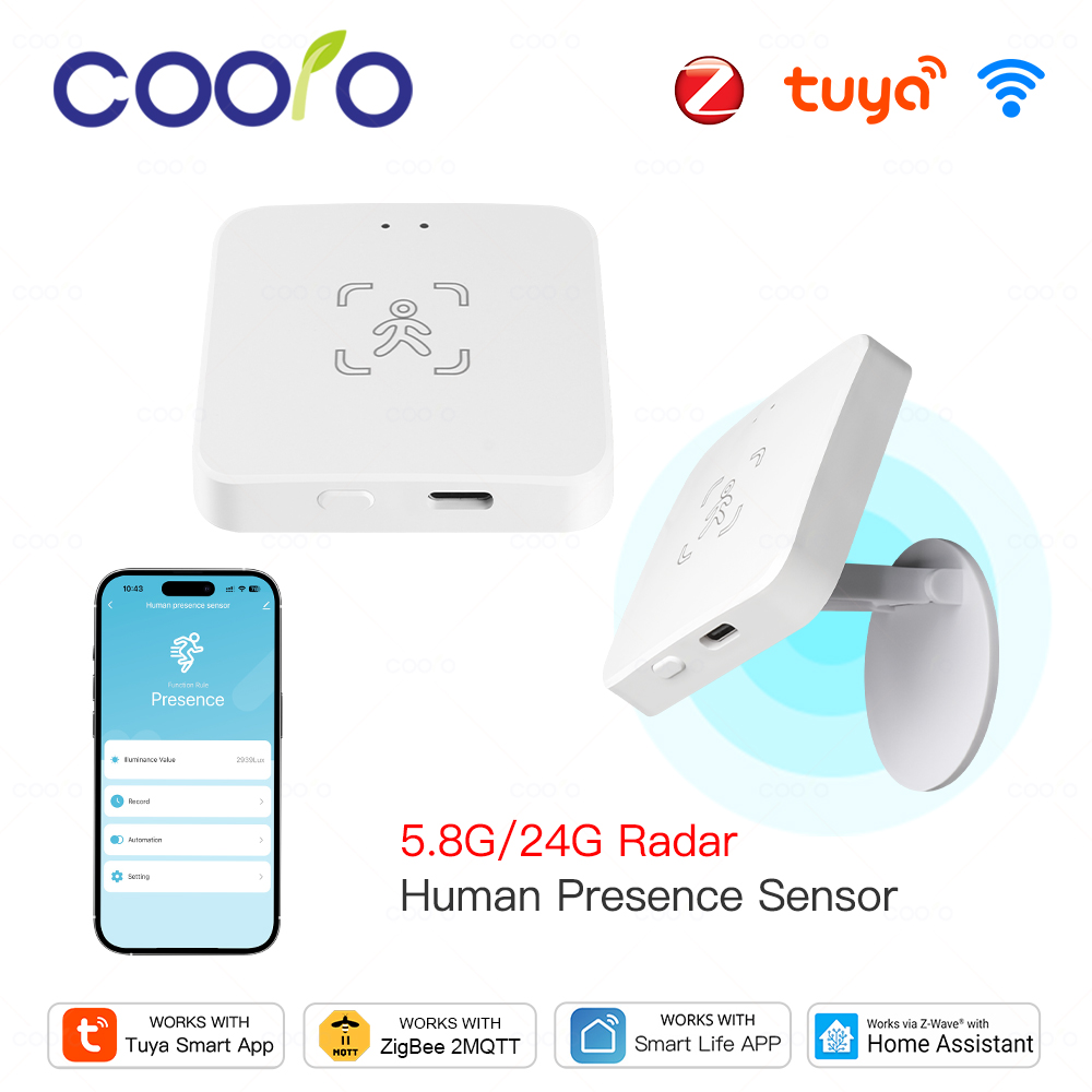 Tuya WiFi/ Zigbee Smart Human  - Smart Home Assistant incelemesi ve fiyatı