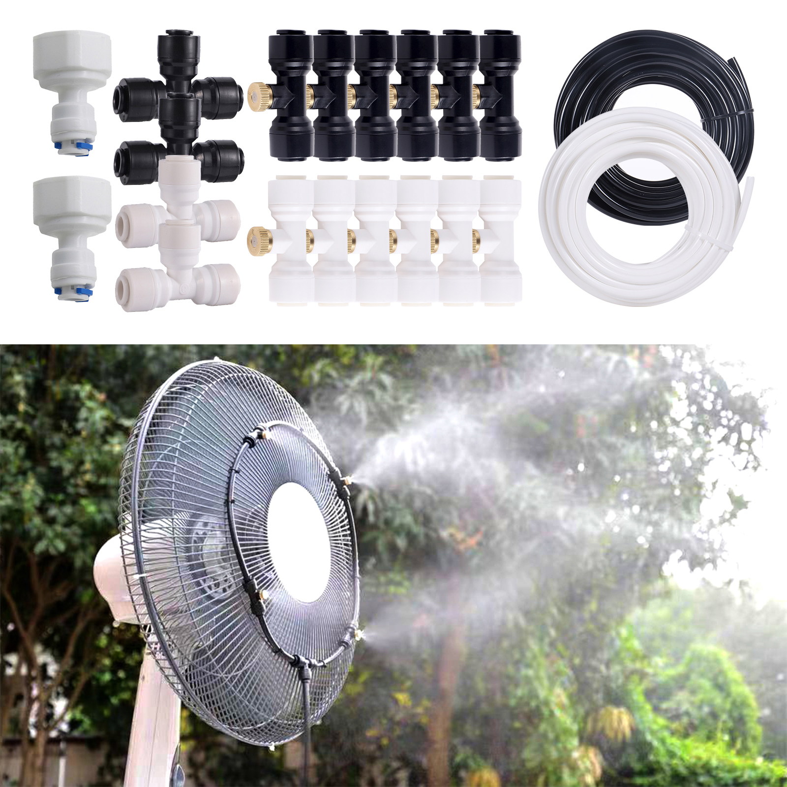 Misting Fan Cooling Automatic  - Home Automation Kit incelemesi ve fiyatı