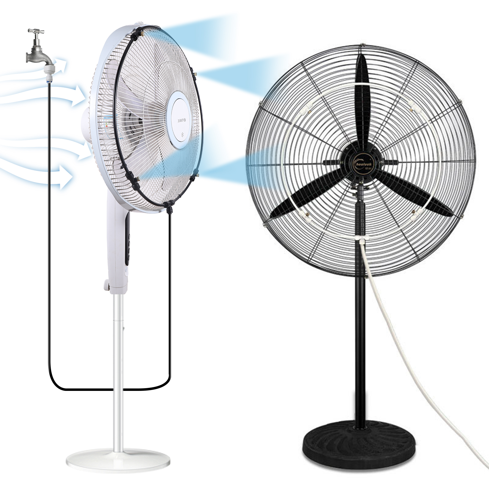 Misting Fan Cooling Automatic  - Home Automation Kit incelemesi ve fiyatı