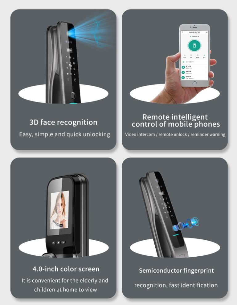 Tuya Fully Automatic Smart Doo - Smart Door Lock incelemesi ve fiyatı