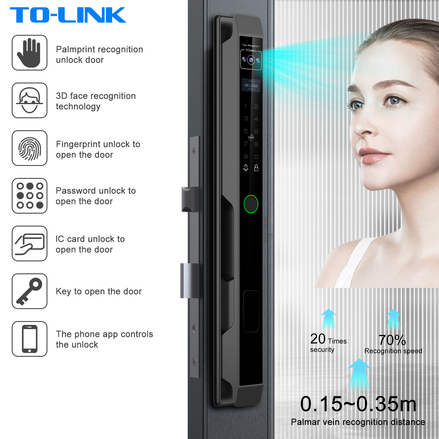 Key Card Digital Ip65 Waterpro - Smart Door Lock incelemesi ve fiyatı