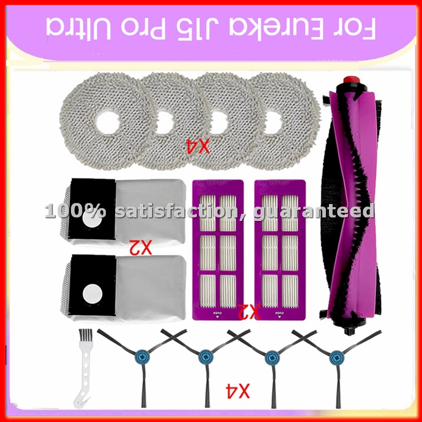 14PCS Main Side Brush Filter M - Robot Vacuum incelemesi ve fiyatı