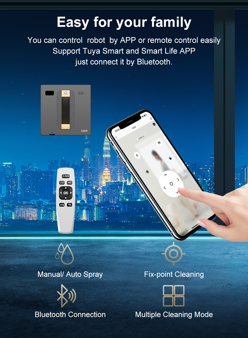 ABIR WD8 Smart Home Cleaning A - Homesmart Online incelemesi ve fiyatı