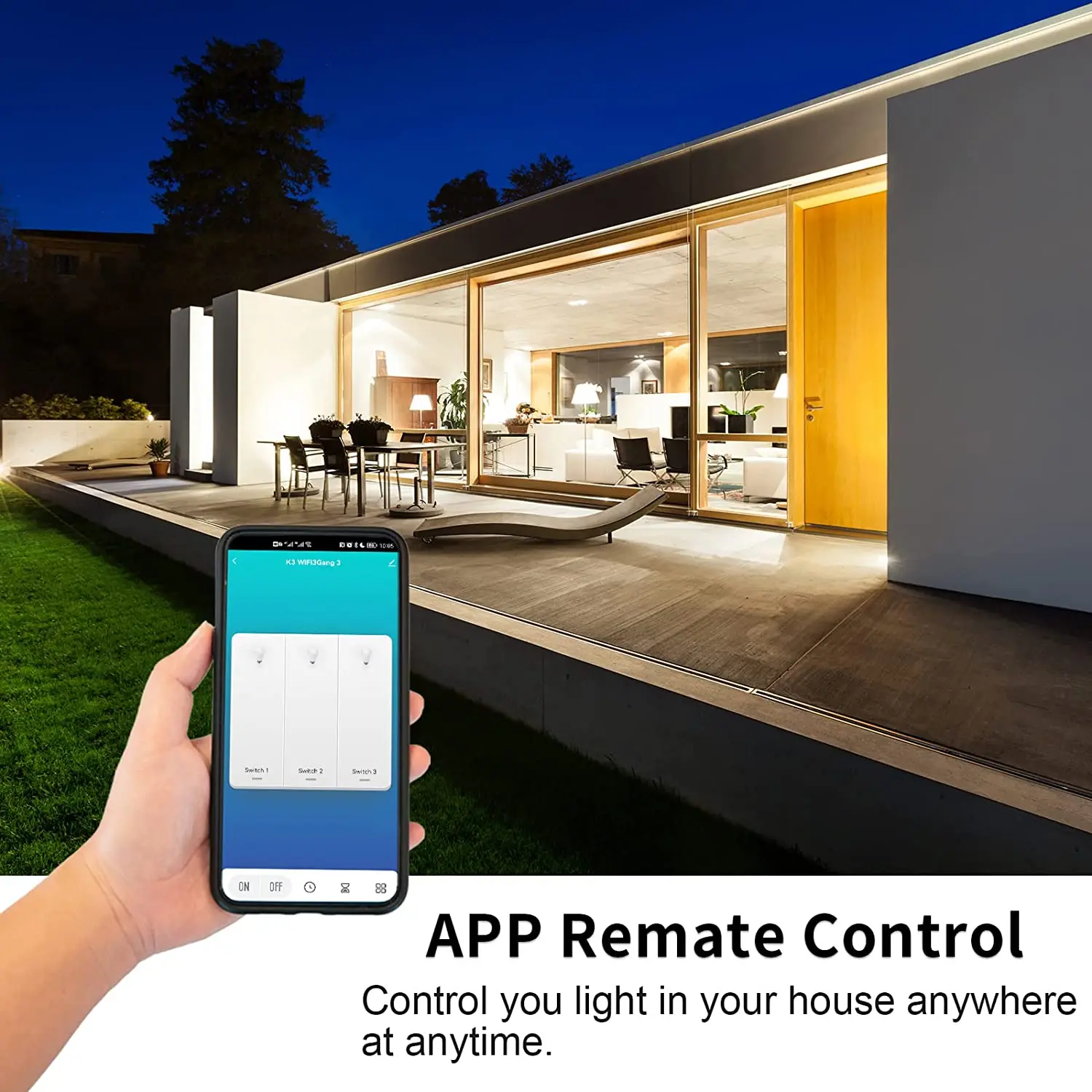 Tuya Wifi EU Smart Switches 1/ - Smart Home Matter incelemesi ve fiyatı