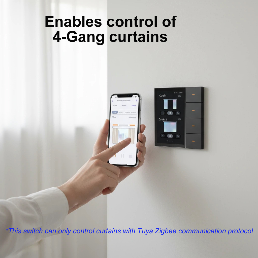 F3-pro Tuya Smart Panel ZigBee - Smart Home Device incelemesi ve fiyatı