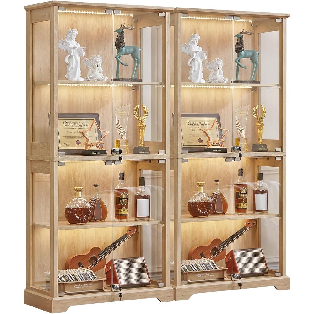 Dual Glass Door Display Cabine - Motion Sensor Light incelemesi ve fiyatı
