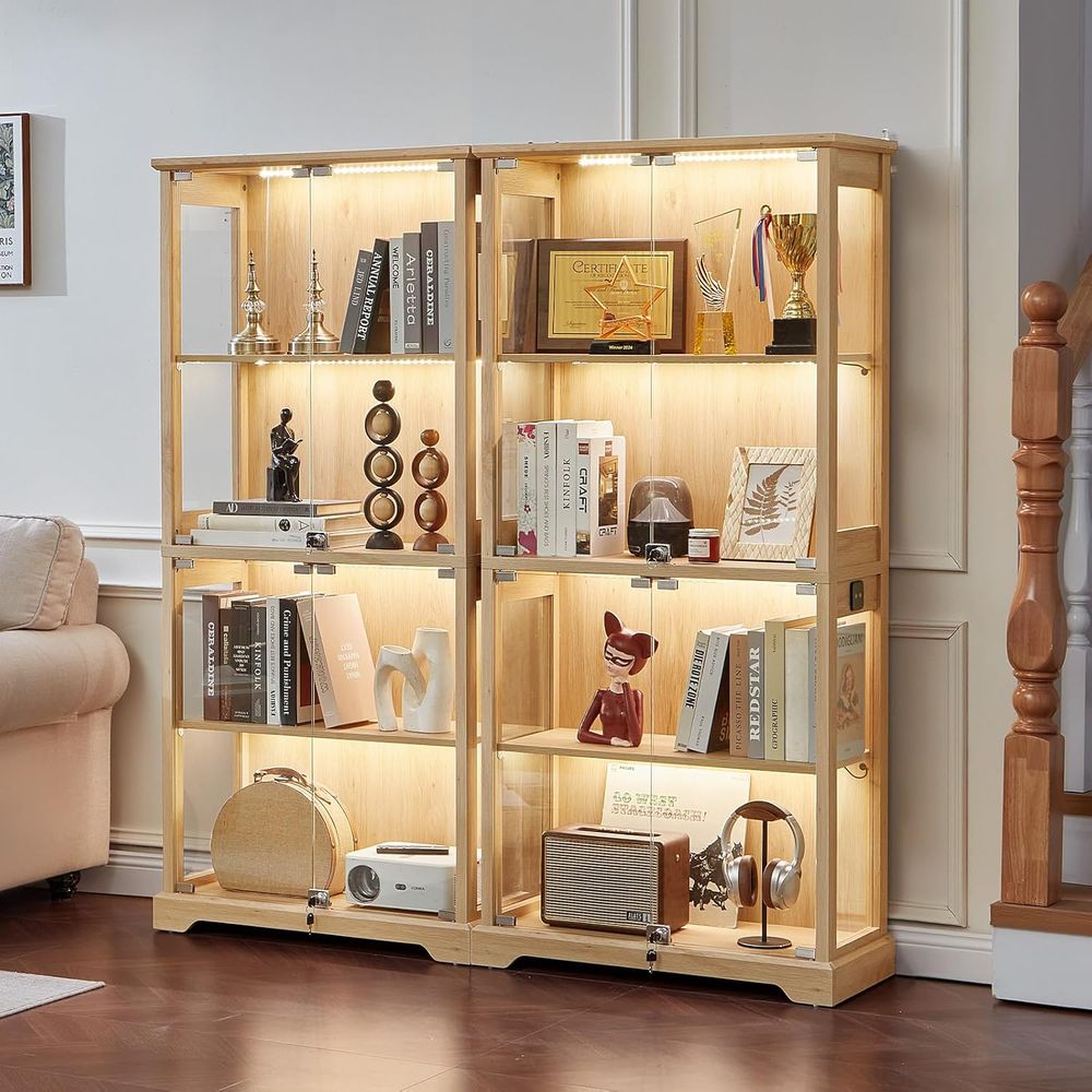 Dual Glass Door Display Cabine - Motion Sensor Light incelemesi ve fiyatı