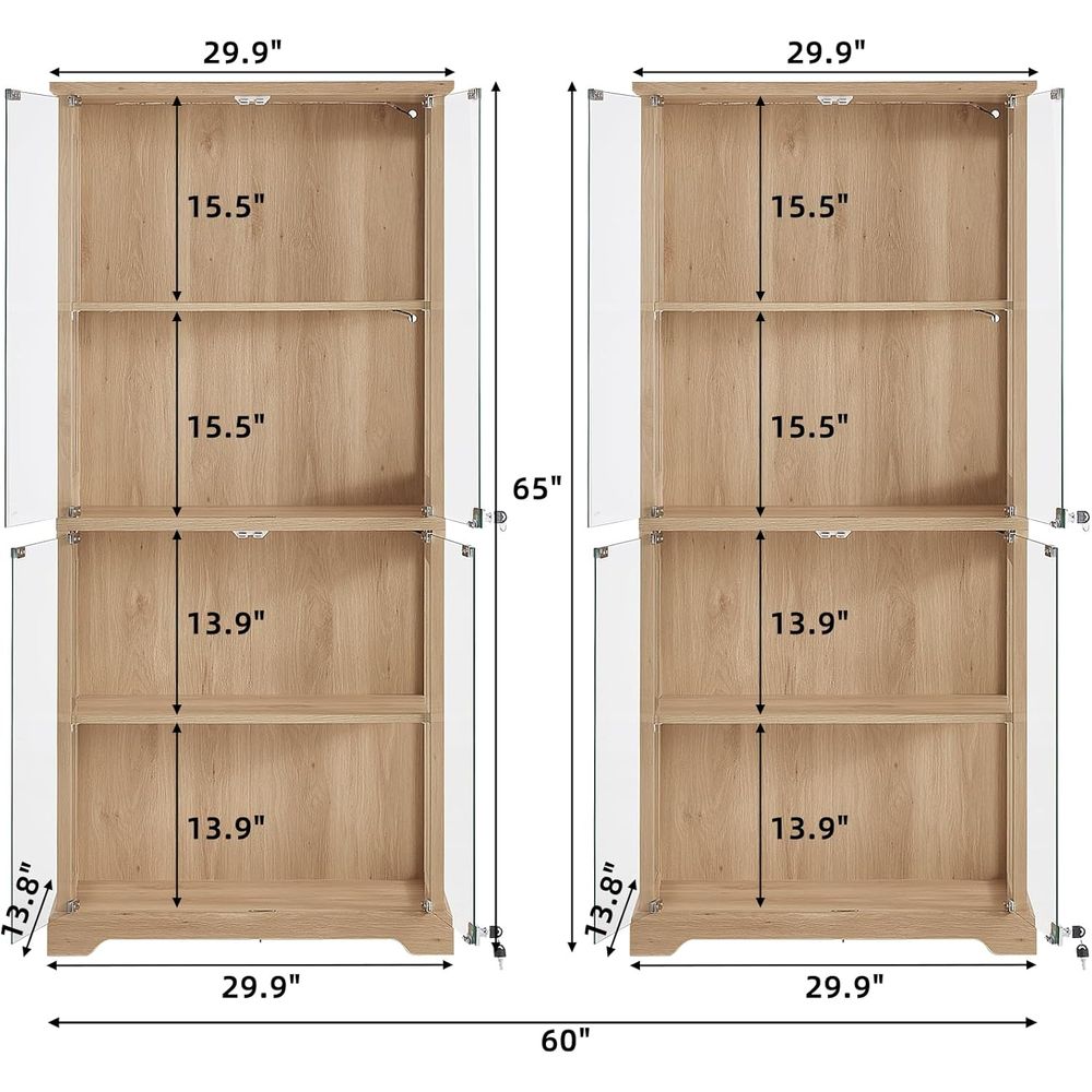 Dual Glass Door Display Cabine - Motion Sensor Light incelemesi ve fiyatı