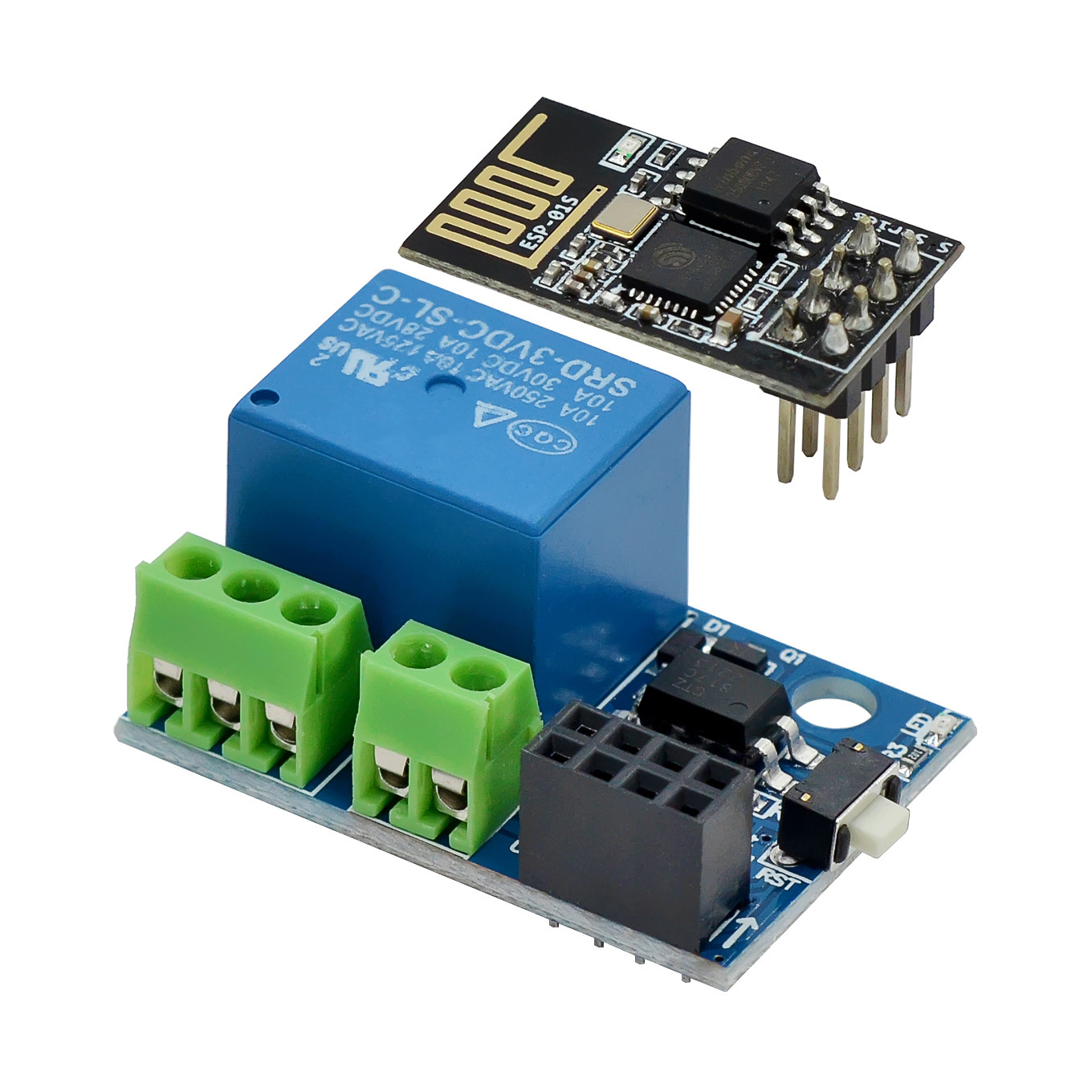 ESP-01S WiFi Relay Module 5V 1 - Smart Home Arduino Project incelemesi ve fiyatı