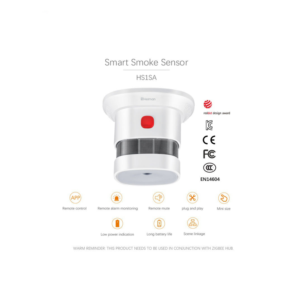 Tuya Smart Zigbee Smoke Detect - Smart Home Features incelemesi ve fiyatı